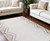 7' X 10' Beige and Brown Abstract Distressed Area Rug N270-558974