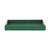 16" Green Wood Wood Faux Shagreen Serving Tray With Handles N270-571241