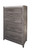37" Gray Solid Wood Four Drawer Chest N270-524583