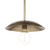 Hammered Gold Metal Hanging Pendant Light N270-392843