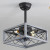 Color: Grey wood diameter37, power: 220V - Idyllic American Fan Lamp Nordic Minimalist Dining Room Q119-CJSN163877023WD