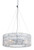 Silver Lantern Metal Chandelier With Silver Shades N270-391893