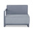 37" Gray Linen Side Chair N270-374153