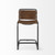 29" Brown And Black Steel Bar Chair N270-393432