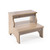 15" Natural Solid and Manufactured Wood Step Stool N270-389150