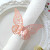 Color: Olive - 50Pcs Butterfly Paper Rings Napkins Holders Towel Buckle for Wedding Birthday Banque F640-12000035294044131