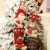 Color: Olive - 1pc Christmas Santa & Snowman & Reindeer Stocking Ornament, Christmas Stocking Hangi F640-12000035329615899