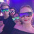 Color: WHITE - LED Glasses Party Luminous Glasses USB Charge Neon Glass Glowing Christmas Flashing  F640-12000034043143743