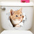 style: Cat8 - 3d Animal Wall Sticker Q119-CJJJJRHD00099-Cat8