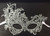 Color: Silver - Masquerade  lace  blindfold Q119-CJJJJRJH00184-Silver