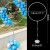 Color: plum - Circle Balloon Arch Stand Balloons Holder Column Kids Birthday Party Baloon Wedding G F640-10000015686361391