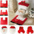 Color: Deep Sapphire - New Cute Christmas Toilet Seat Covers Creative Santa Claus Bathroom Mat Xmas F640-12000035800596953