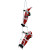 Color: WHITE - Christmas Santa Claus Climbing Ladder Doll Christmas Tree Hanging Decoration Indoor  F640-12000035506342096
