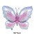 Color: Emerald, Ballon Size: 10inch - Colourful Butterfly Balloon Girl Birthday Party Supplies Flow F640-12000038067779342