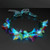 Light Up Tropical Orchid Floral Halo Crown Headband A706-A9080
