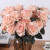Color: Pink - Artificial silk 1 Bunch French Rose Floral Bouquet Fake Flower Arrange Table Daisy We F640-65817277660