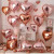 Color: Light Grey, Ballon Size: 18inch, Shape: Q - 60-5PCS Red Heart Foil Balloons Inflatable Heliu F640-12000041019213553