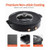 Hot Pot with Grill, 1800W 2-in-1 Electric Smokeless Grill and Hot Pot, Korean BBQ Shabu Shabu Hotpo E415-YXDHGHS1550WPJEZ7V1