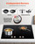 Induction Cooktop, 6600W Electric Countertop Burner, 4 Burner Knob Control Stove, Built-in Inductio E415-NQDCL4GXN600I3GTYV4