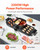 Hot Pot with Grill, 2300W 2-in-1 Electric Smokeless Grill and Hot Pot, Removable Shabu-shabu Hotpot E415-ZFXDHG12YCLY1H507V1