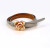 Color: LIGHT GRAY, Belt Length: 105CM - 1.0cm New Unique Rose Genuine Leather Gold Belt Women Fashi F640-12000037158136866