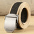 Style: 3.5CM, Color: Khaki black-125CM, Size:  - Men's canvas belt Q119-CJNSFJPD00297-3.5CM-Khaki black-125CM