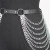 Color: Red - Women Sexy Leg Chain Harness garter Belt Waist Corset Belt Leather Harness Waists Thig F640-12000035187653820