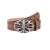 Color: camel, Belt Length: 105CM - Ribbed trendy belt women wear vintage jeans chic belt dark wind  F640-12000041533142719