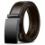 Color: Brown, Belt Length: 115CM - Automatic Buckle Belt for Men Famous Brand Business Belt Men PU  F640-12000038036544470