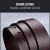 Color: black, Belt Length: 120cm - 130CM Leather Cowhide Men's Belt Fashion Metal Alloy Pin Buckle  F640-12000039794935752