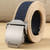 Style: 3.5CM, Color: Khaki-110CM, Size:  - Men's canvas belt Q119-CJNSFJPD00297-3.5CM-Khaki-110CM