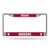 Indiana Hoosiers License Plate Frame Chrome Printed Insert Z157-1140726050
