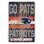 New England Patriots Sign 11x17 Wood Slogan Design Z157-3208561909