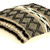 Black And Sand Woven Decorative Pillow N270-383173