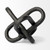 Petite Black Metal Chain Link Sculpture N270-392513