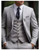 Color: Light Gray, Size: 7XL - European And American Plus Fat Foreign Trade Plus Size Suit Three-pi Q119-CJXZ237903712LO
