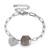 style: KB145370Z - Personality Stainless Steel Heart-shaped Adjustable Women's Bracelet Q119-CJSL121020812LO