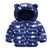 Color: Blue white, Size: 80cm - Children's cotton clothes Q119-CJWJNHNT01258-Blue white-80cm