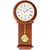 Bedford Clock Collection Olivia 24.5 Inch Cherry Wood Chiming Pendulum Wall Clock D970-BED-OLIVIA