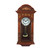Bedford Clock Collection 27.5 Inch Oak Finish Pendulum Wall Clock D970-BED-9014