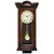 Bedford Clock Collection Grand 31 Inch Chiming Pendulum Wall Clock in Antique Mahogany Cherry Finish D970-BED-LUCIEN