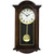 Bedford Clock Collection Noah 22 Inch Chestnut Wood Chiming Pendulum Wall Clock D970-BED-NOAH