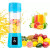 Color: Blue - Portable Mini Blender for Shakes and Smoothies Rechargeable USB 380ML Traveling Fruit F640-12000043420879226