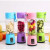 Color: Blue - Portable Mini Blender for Shakes and Smoothies Rechargeable USB 380ML Traveling Fruit F640-12000043420879226