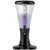 Set of 2 3L Draft Beer Tower Dispenser with LED Lights - Color: Black D681-KC25944-2