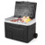 12V Car Refrigerator 32QT with Touch Panel and Removable Divider-M - Color: Black - Size: M D681-AX10013US-30