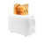 2 Slice Toaster, Small Toaster With Adjustable 6 Levels, Knob, Extra-Wide Slots, Auto-Shutoff, Stai K484-FQZHE_KCDZULFA