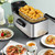 3.2 Quart Electric Stainless Steel Deep Fryer with Timer - Color: Silver D681-EP24459US