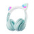 Wireless Bluetooth Headphone Cute Cat Ear Gradient Color Luminous Head-mounted Gaming Headset white K484-FQZCO_565JIVMH
