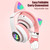 Aks-28 Rgb Cat Ear Bluetooth Headphones Stereo Music Helmet Wireless Microphone Control Phone Earph K484-PEL_0Q3S713Z